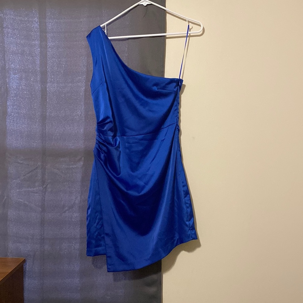 Royal blue dress